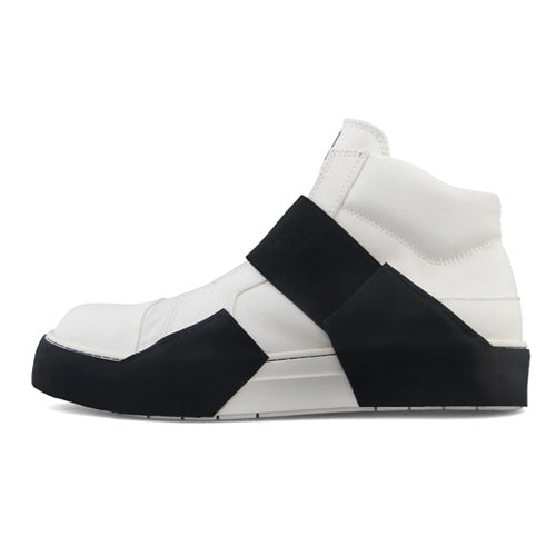 High Top Sneakers Match Round Toe
