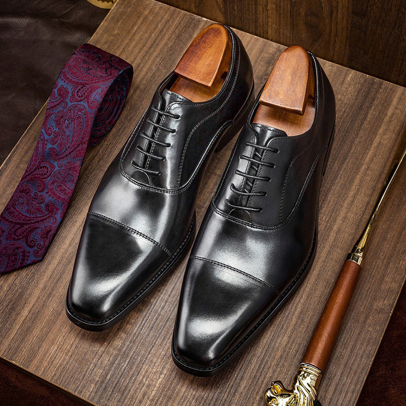 Three-joint Business Formal Oxford Shoes
