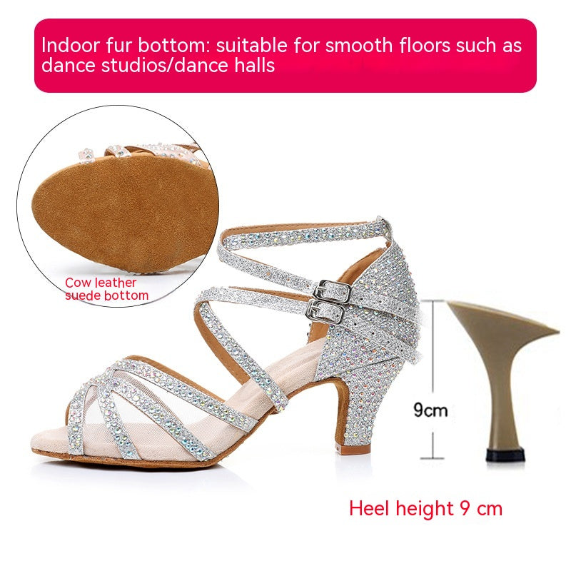 Diamond Latin Dance Shoes