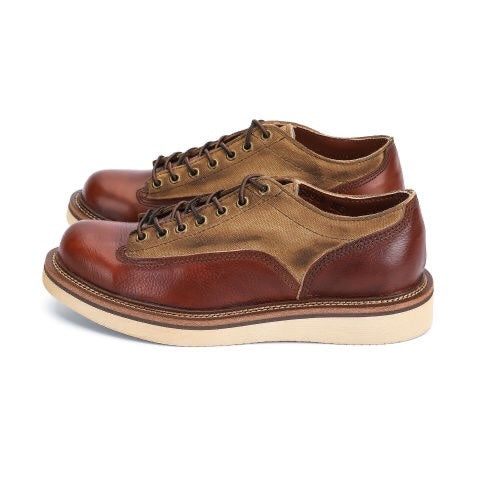 Retro Thick-soled Stitching Leather Shoes