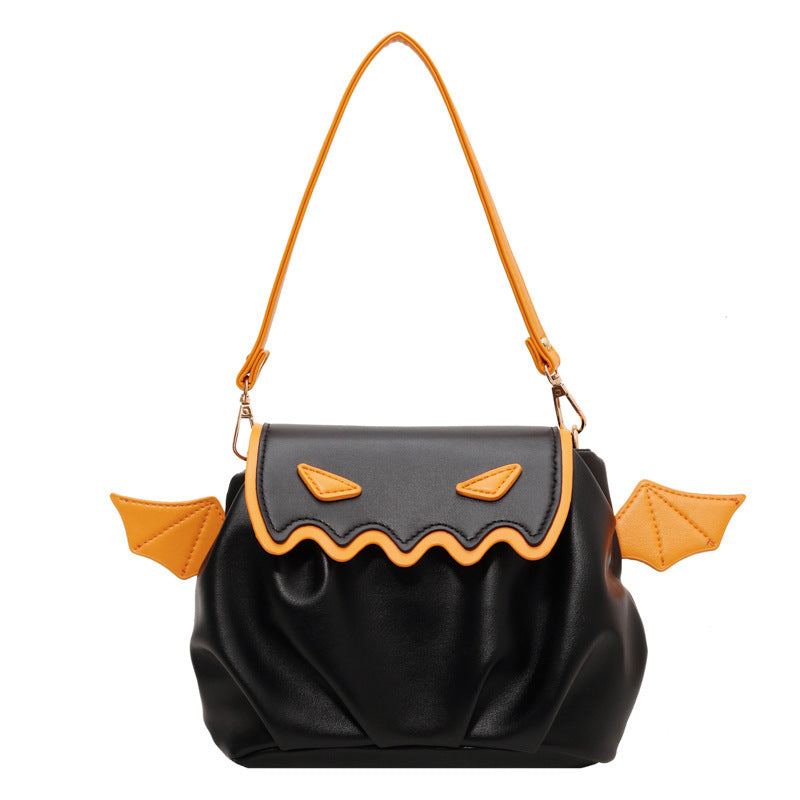 Funny Crossbody Bag Halloween Pumpkin Cartoon