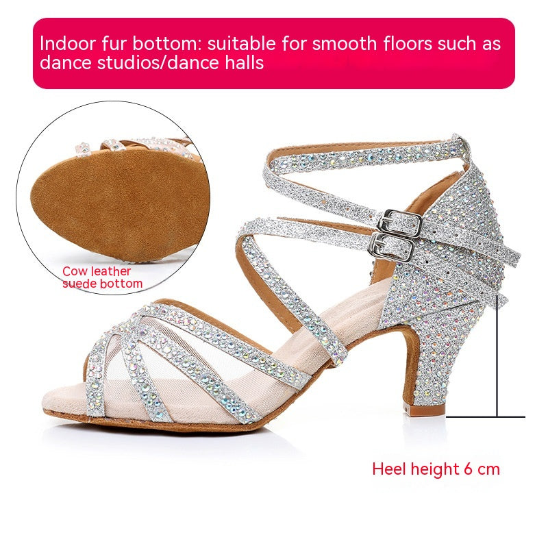 Diamond Latin Dance Shoes