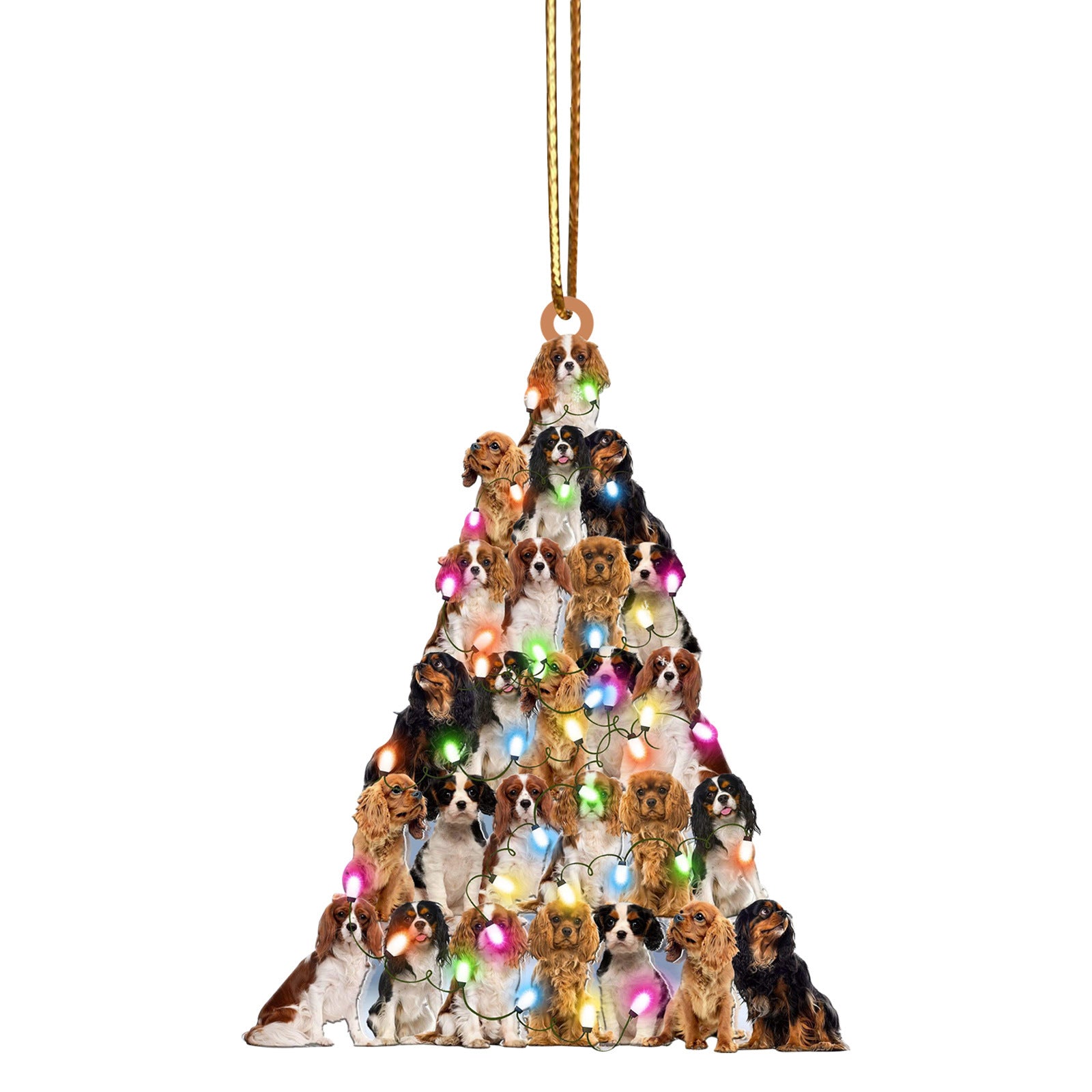 Cute Christmas Tree Wood Ornaments For Cats And Pets