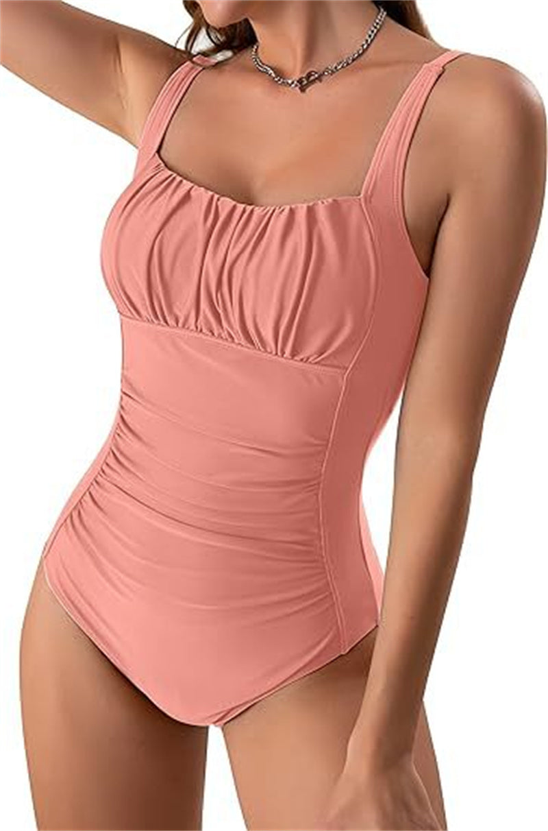 Sexy Square Neck One-piece Bikini Summer