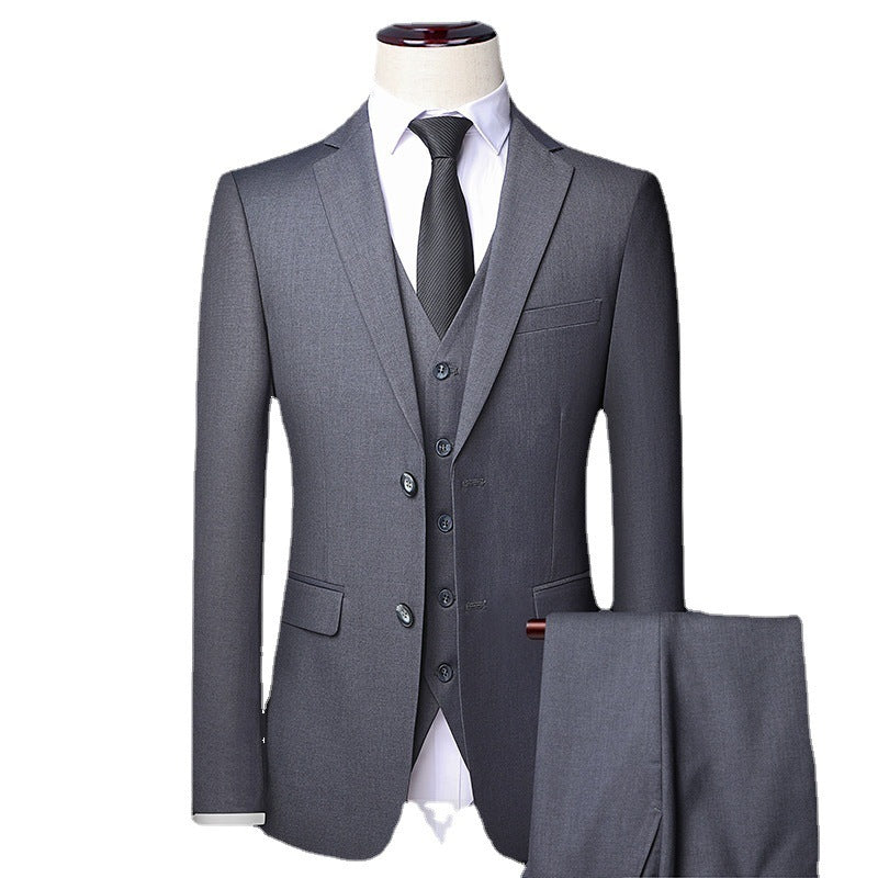 Suit Set Slim Fit Formal Groom Wedding Dress