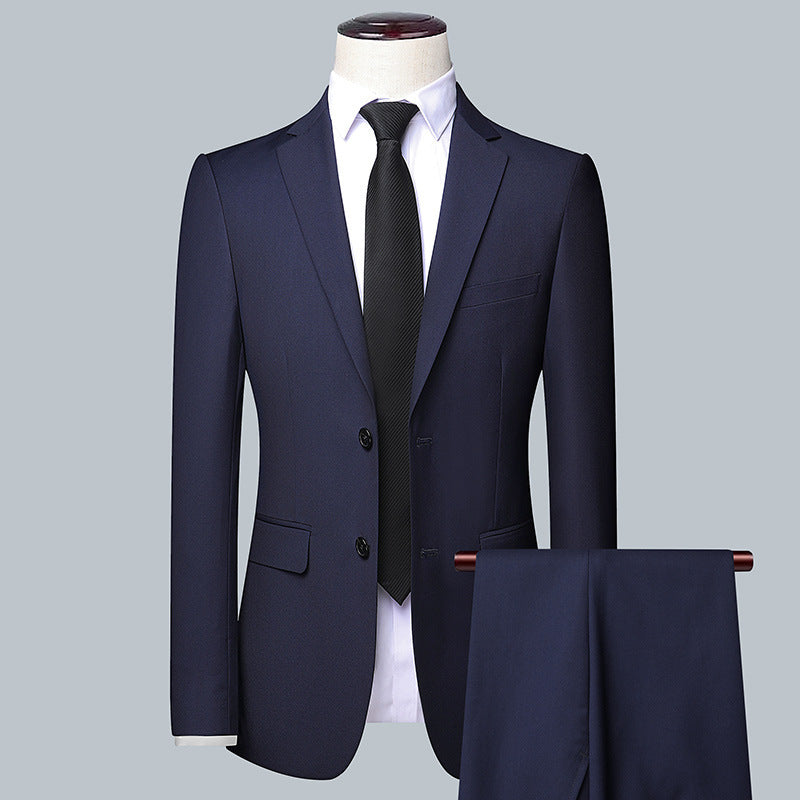 Suit Set Slim Fit Formal Groom Wedding Dress