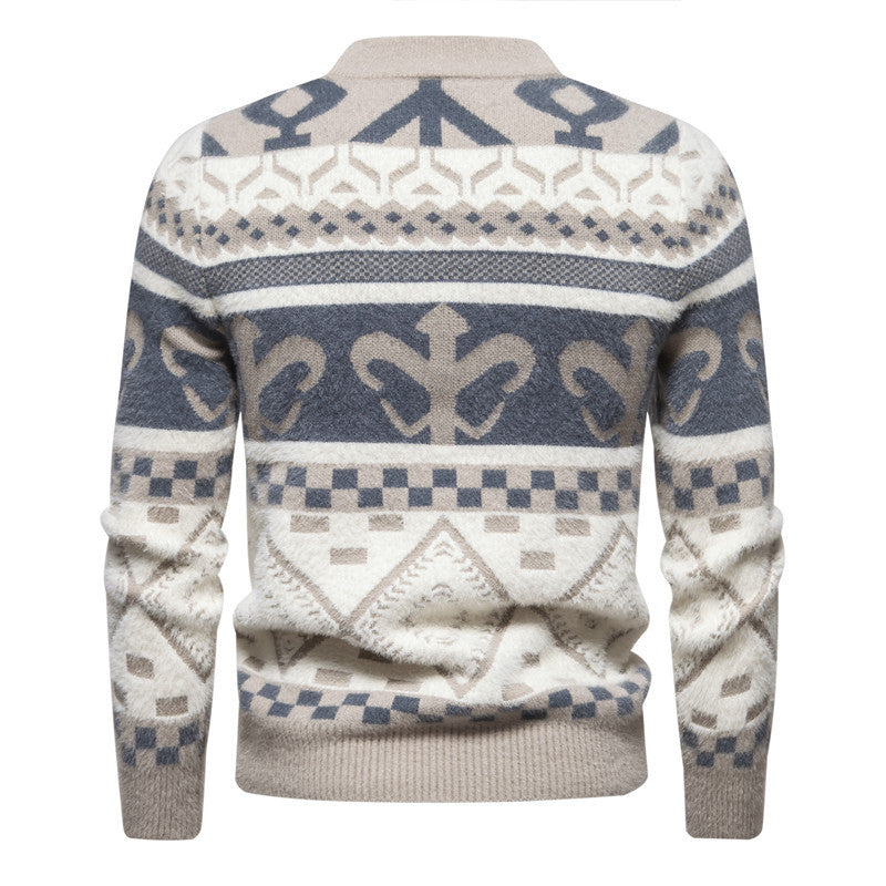 American Retro Sweater Men's Top