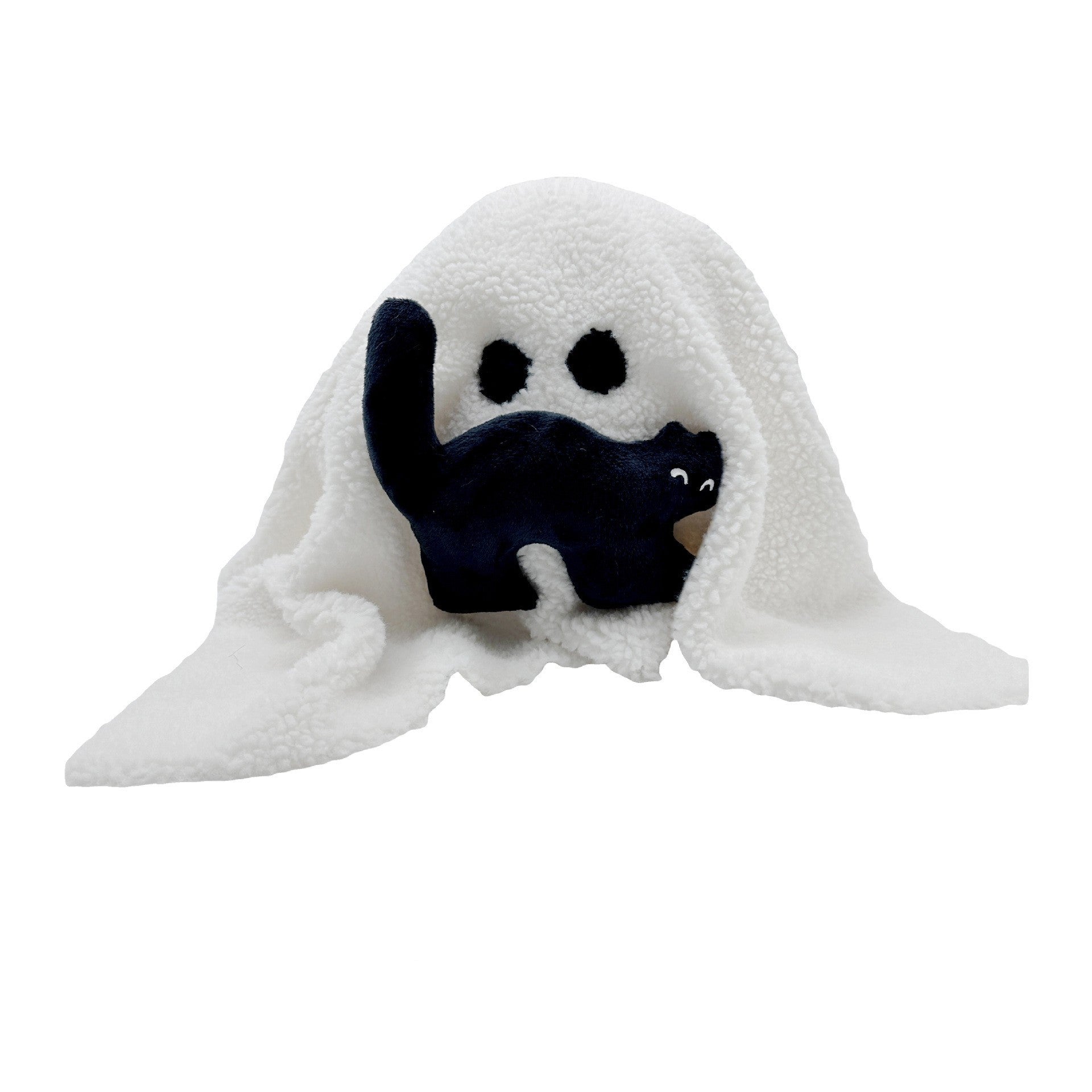 New Gus The Ghost With Pumpkin Pillow Halloween