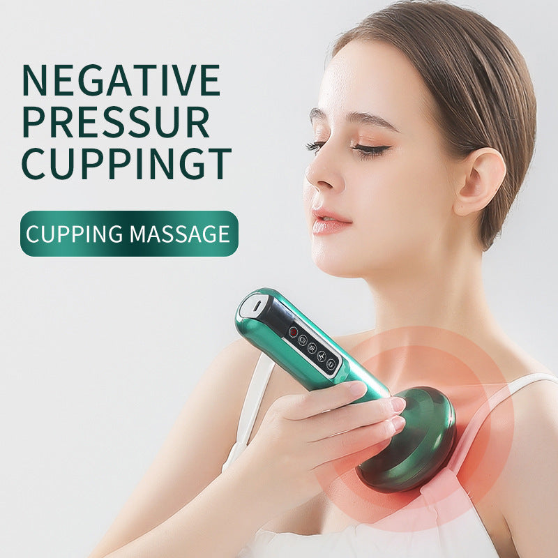 Electric Vacuum Cupping Massager For Body Anti-Cellulite Suction