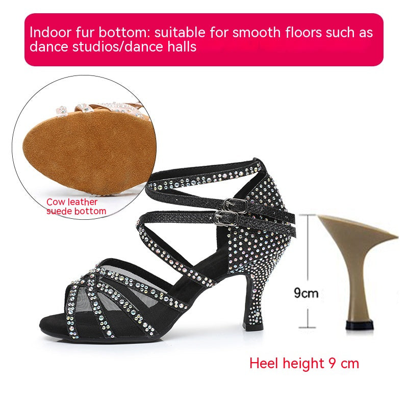 Diamond Latin Dance Shoes