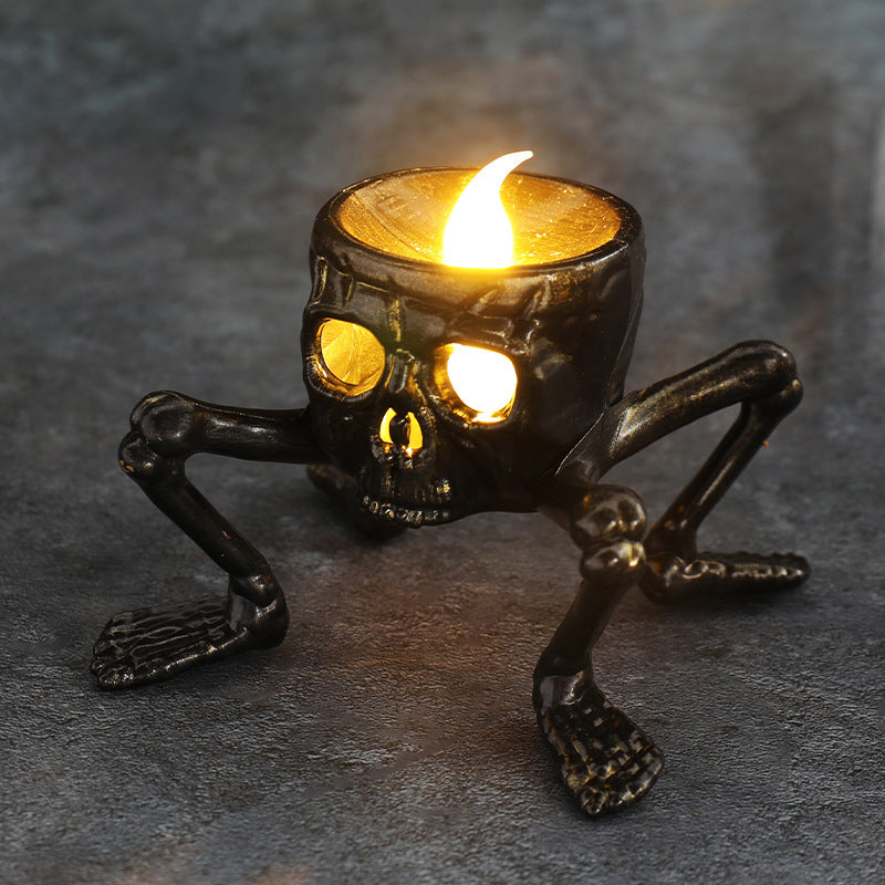 Halloween Skull Hand Lantern Atmosphere Decoration