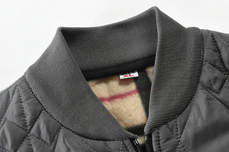 Fleece-lined Cotton Jacket