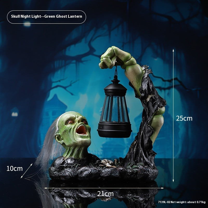 Halloween Portable Lamp Decoration Half-body Ghost Decoration