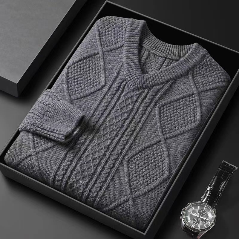 High-end Thickened V-neck