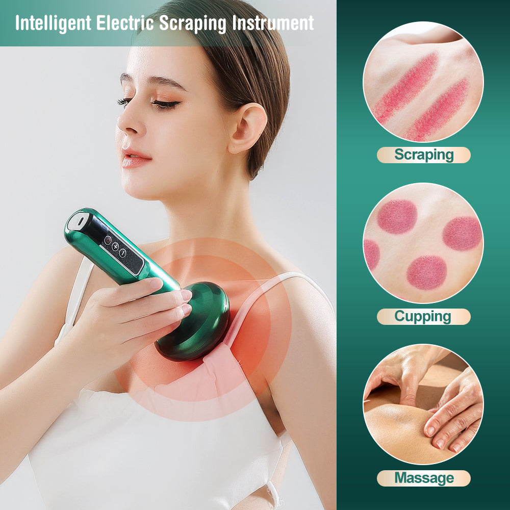 Electric Vacuum Cupping Massager For Body Anti-Cellulite Suction