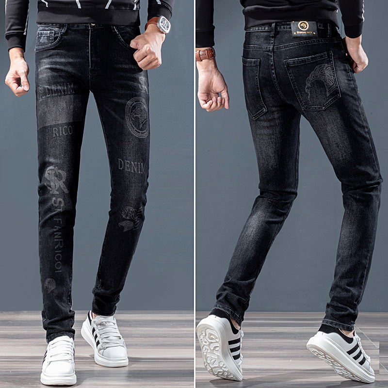 Personality Men's Jeans
