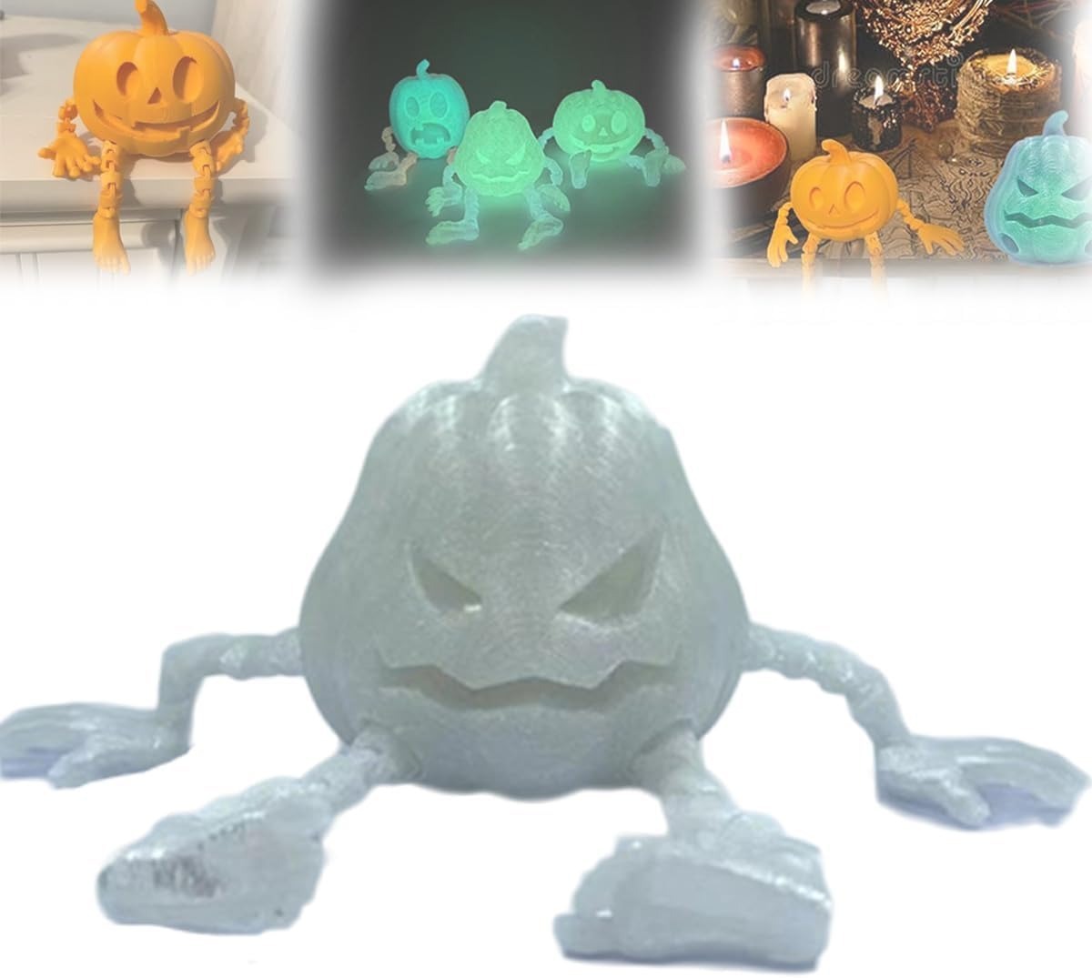 Halloween 3D Printing Pumpkin Decorations Ornaments