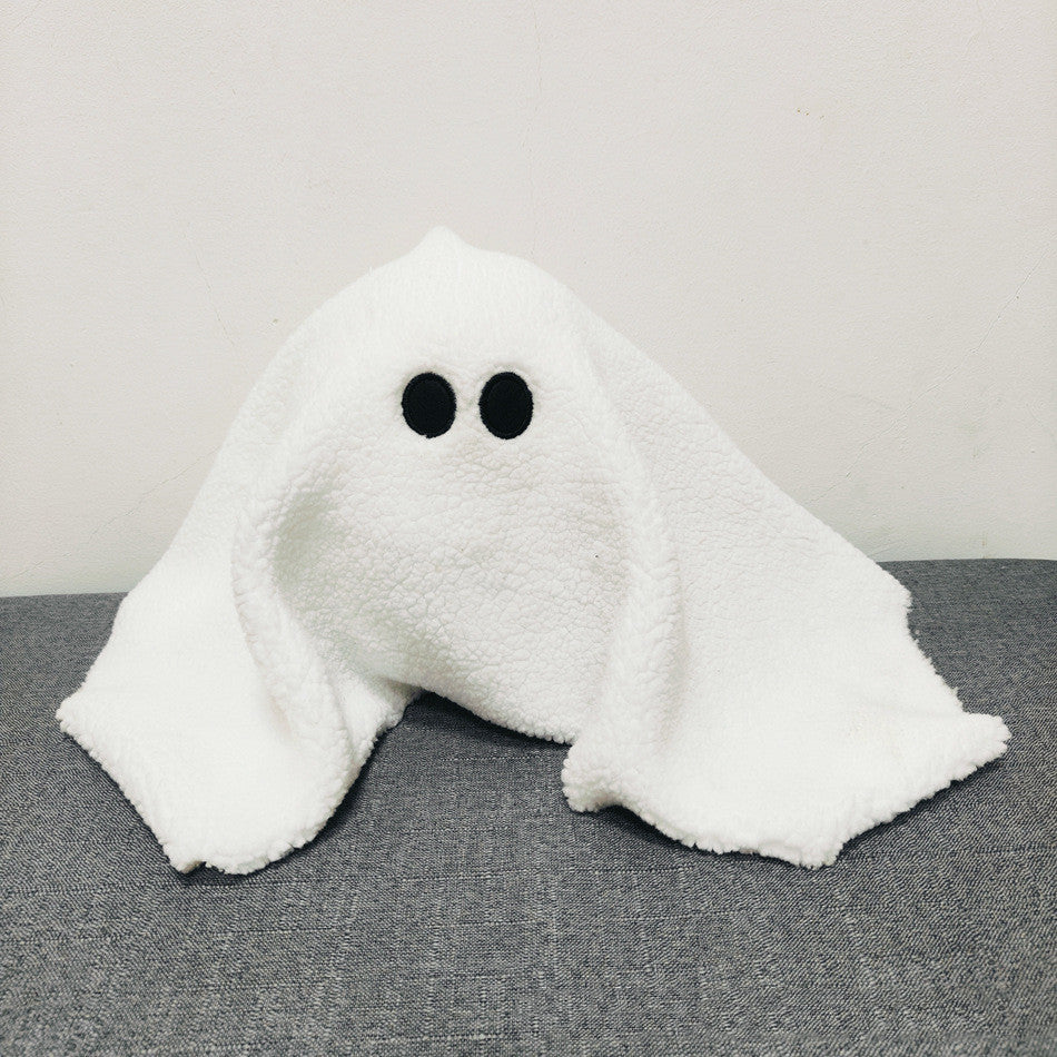 New Gus The Ghost With Pumpkin Pillow Halloween