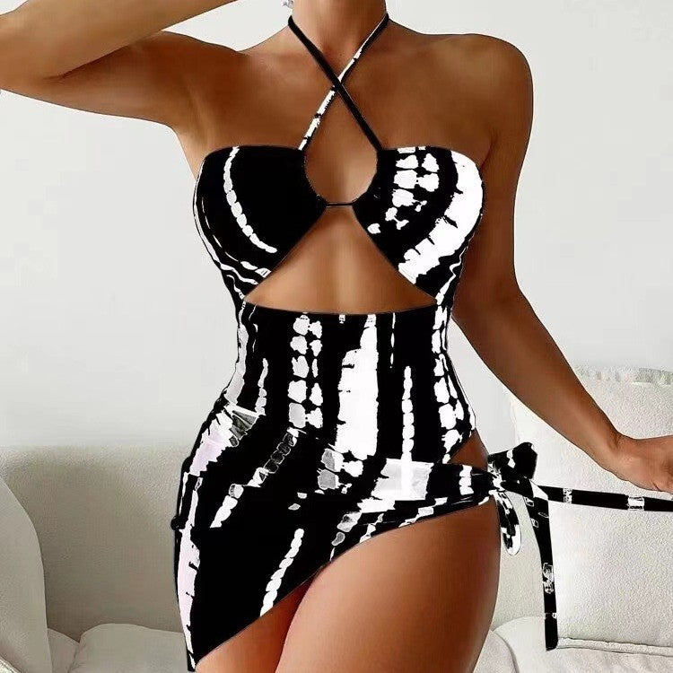 Three Piece Split Bikini Women's Swimsuit