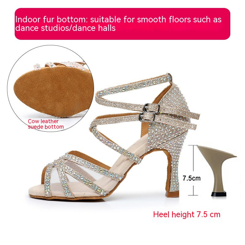 Diamond Latin Dance Shoes